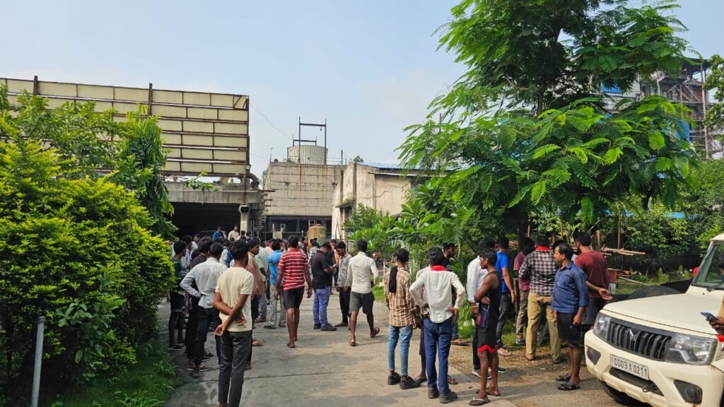 शांति जी डी प्लांट में बड़ा हादसा, एक युवक की मौत क्षेत्र में सनसनी का माहौल